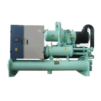 China Factory low temperature glycol chilled water screw chiller for sale