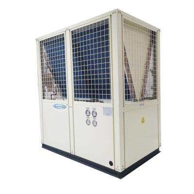 China 50HP 130KW Modular Air Cooled Water Chiller Air Conditioner Roll Type For Air Conditioner System à venda