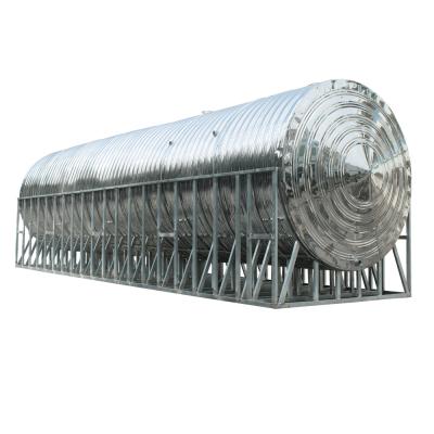 China Horizontal Chilled Hotels Water Insulation Tank For Water Chiller System for sale