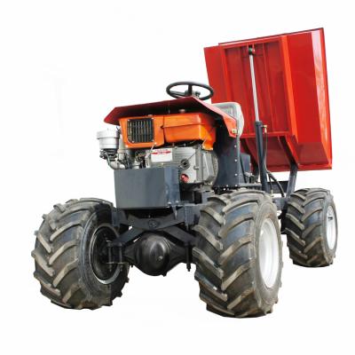 China 4wd Mini Tractor 4WD palm garden diesel engine hauler tractor for tropical rainforest for sale