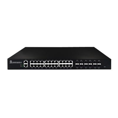 China Industry Network 24 Port 48 Port New Model Poe Injector Gigabit OEM Port Ethernet Network Switch for sale