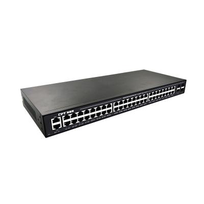 China Industry Network 24 Port 48 Port Gigabit Ethernet CCTV Switch for sale