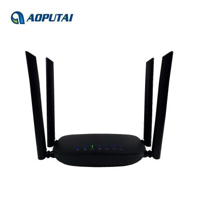 China 4g sim 4G CPE Card LTE Router 4 Antenna 300Mbps WIFI High Quality Wireless Speed ​​Support Multi Language 4G Firmware for sale