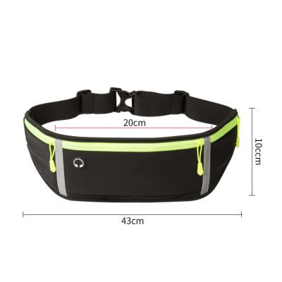 China Custom Fashion Waist Sport Gym Bag Leisure Water Proof Cell Phone Messenger Bag Outdoor Waterproof Single Shoulder Bag for sale