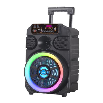 China No home subwoofer, portable bluetooth wireless speaker karaoke high power cart speaker top for sale