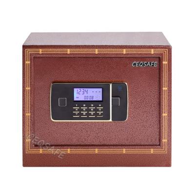 China Hotel Safe Steel Anti-theft Electronic Money Safe Compartment Home Money Box Safe Box for sale