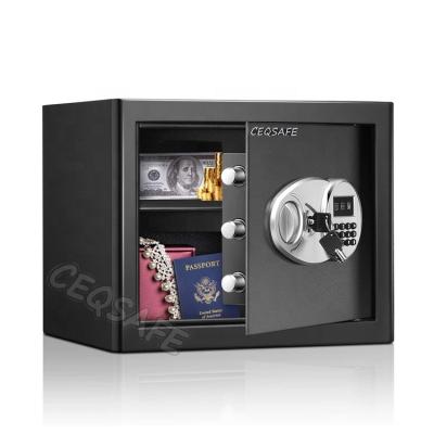 China Digital Home Safe Electric Password Mini Safe Box Safety Box Home Safe Box for sale