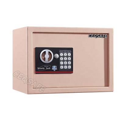 China Small Safe Lock Digital Jewelry Safe Jewelry Box CEQ Box With Electronic Combination for sale