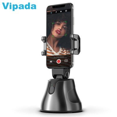 China Auto Photo Face Tracking 360 Degree Object Tracking Rotation Phone Holder Selfie Smart Automobile Robot Cameraman Wholesale for sale