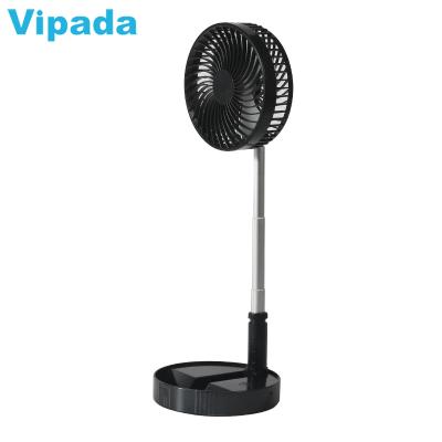 China 7200mAh USB Floor Fan 7200mAh USB Foldable Retractable Foldable Fan Floor Fan Portable Foldable Rechargeable Electric Table Stand Fan for sale