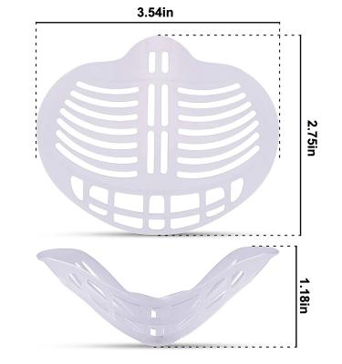 China Disposable Face Mask Holder Kids 3D Face Mask Bracket Washable Reusable Inner Frame Support for Breathable Comfort for sale