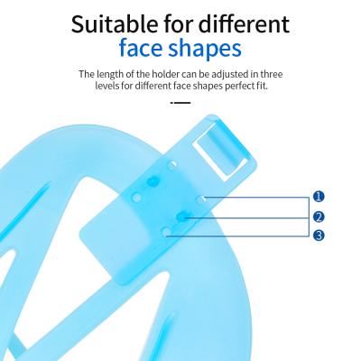 China Washable Mask Support Frame 3D Inner Mask Bracket For Comfortable Breathing Under Sight Lipstick Protector Keep Cloth Off Mouth MB-6 for sale