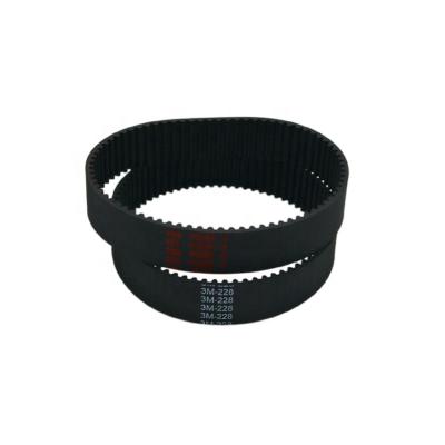 China HTD 3M Series Closed Loop 3M-228-15 Machine Repair Shops Belt Transmission Belt Customized 5M 8 9 10 15 17 25 for sale