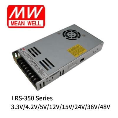 China Single Output Enclosed Type Energy Machinery Repair Shop Meanwell Switch Power Supply LRS-350 Series 12V 24V 36V 48V Power Supply for sale