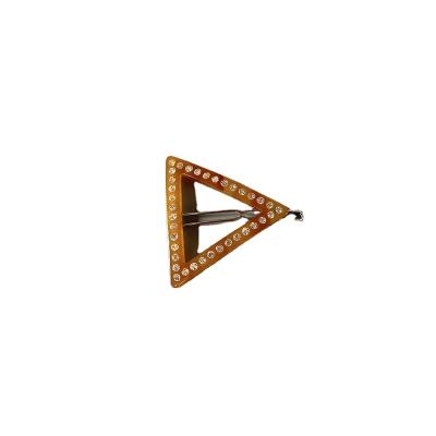 China Teenytiny Boho Hair Clips Triangle Hair Clip Diamond Geometric Bobby Pins Decorative Hair Clips for sale