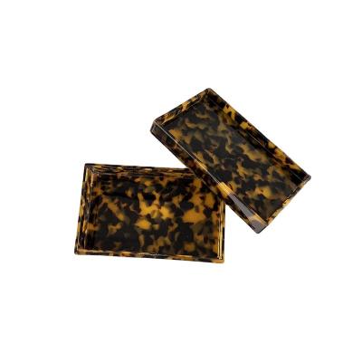 China Vintage Teenytiny Tasty Handmade Leopard Square Jewelry Box Wholesale for sale