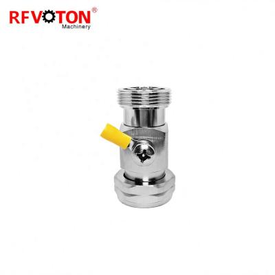 China RF Tube Lightning Arrester 7/16 DINGas 0-3G 7/16 DIN Female To 7/16 DIN Male Surge Arrester for sale