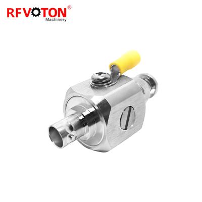 China RF Arrester DC-3Ghz bnc female to male bnc surge SPD lightning arrester for sale