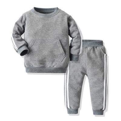 China Baby Boy Casual Clothing Sets Spring Autumn Fashion Cotton Newborn Coats Tops 3pcs Pants Tracksuits For Boys Toddler Casual Sets for sale