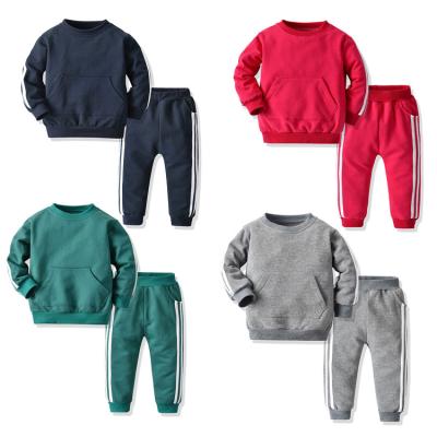 China Casual 6 Months To 4 Years Old Baby Clothes Toddler Boy Tracksuit Set Kids Kids Fall Baby Boy Clothing Set for sale