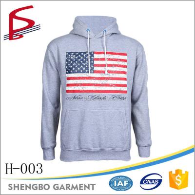 China Wholesale Solid Anti-pilling Printed Plain Fleece Pullover Hoodies for sale