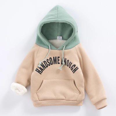 China Wholesale High Quality Sweater Baby Boy and Girls Hooded 100% Cotton Printed Sweatshirts Toddler Boys Think Warm Clothes for sale