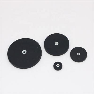 China Industrial Hot Sale D66mm Multifunctional Permanent Axial Neodymium Magnet Rubber Coated Pot for sale