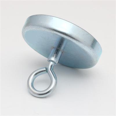 China Industrial Multifunctional Magnet Top Quality Ferrite Pot Magnet With Closed Hook for sale