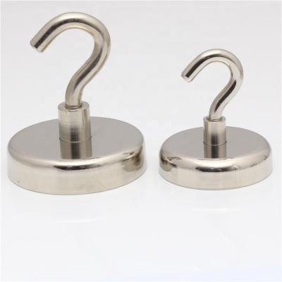 China Industrial Multifunctional Magnet Factory Price Neodymium Hook Magnet With Strong Power for sale