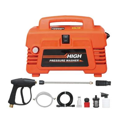 China Sonlin 1500W 6-9MPA 6.3L/min Pressure Car Critical High Pressure Car Wash Machine Orange Portable Household Without Gasket Residue 220-240V/50HZ for sale