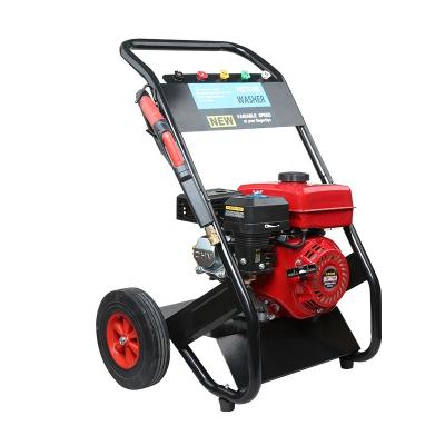 China Sonlin engine 6.5HP 10MPA 3inch gasoline cart critical cleaning/no residue type high pressure water pump machine for car wash for sale