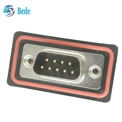 China Extreme Temperature Resistance D Sub 9 Male Connectors for Harsh Environments for sale