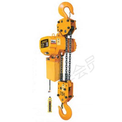 China Construction Material Stores 1t 5t 7.5t Electric Fixed Hoist With Remote Control Electric Hoist for sale