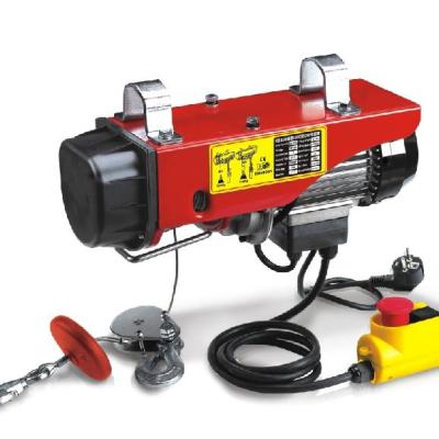 China Home Use Hoist Mini Electric Hoist Wire Rope Hoist Winch 200kg To 1200kg for sale