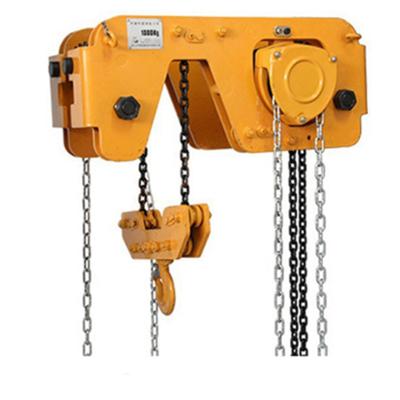 China Construction worksÂ   low headroom 10 ton chain block manual chain hoist for sale