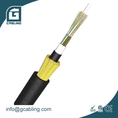 China Outdoor Gcabling ADSS Fiber Optic Cable ADSS Fiber Cable Span 80M 100M Fiber Optic Cable 20301 for sale