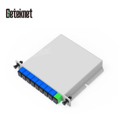 China High Quality FTTH FTTB FTTX ABS Box Module 1x32 1*32 Fiber Optic PLC Splitter Gcabling Fttb/fttc/ftth With Sc/apc Or Without Connector for sale