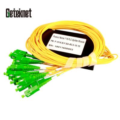 China FTTX FTTB FTTH Gcabling 1*16 Fiber Optic Lgx Modulized Splitter Box Insert Splitter Cassette Type PLC Splitter for sale