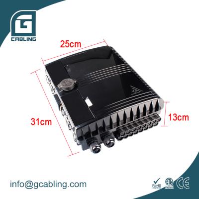 China FTTH FTTX FTTB Gcabling ODN 16 Core Fiber Optic Splice Distribution Terminal Box 16 Core 16 Core Splitter 16 Fiber Optic Splitter Box for sale