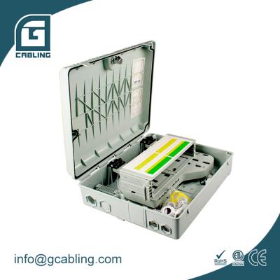 China FTTH FTTX FTTB Gcabling 32 ODN Core Fiber Optic Splitter ODN Fiber Splice Distribution Box Fiber Optic Termination Box DIO FTTH Box for sale