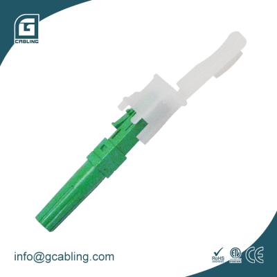 China FTTX Gcabling fiber fast LC RPA connector sx core LC RPA connector fiber optic for fiber optic connector for sale