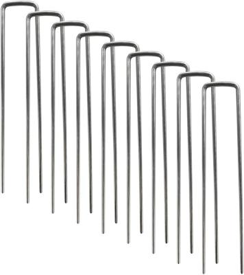 China Widely Use Garden Landscape U Shaped Galvanized Staples Ground Stakes Nail Landscape Staples Garden Cloth Pins U Dowel for sale