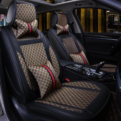 China New Beling Car Seat Covers Full Set Design Durable Waterproof Luxury Car Seat Protector Cover for sale