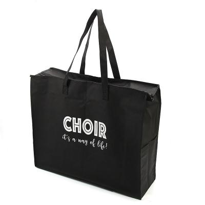 China Low Price High Quality Eco - Friendly Non Woven Polypropylene Gift Shopping Tote Bag With Zipper for sale