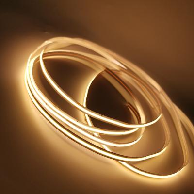 China Indoor Light Non-waterproof COB Hotel Continuous Strip Light LED Strip Using Cool White Warm White Pure White for sale