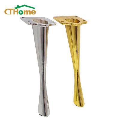 China Wholesale Price Metal Furniture Legs Contemporary Sofa Cabinet TV Cabinet Wardrobe Legs Chrome Like Furniture Parts Legs for sale