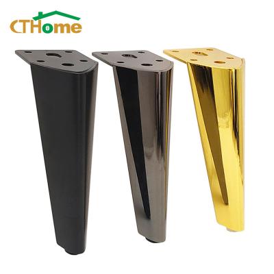 China Modern Height 15cm Legs For Furniture Metal Sofa Feet European Style Bathroom Cabinet Dressers Coffee Table Leg Hardware Fittings for sale