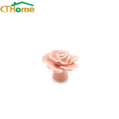 China Customized High Quality Modern Ceramic Decorative Drawer Cabinet Door Handle for sale