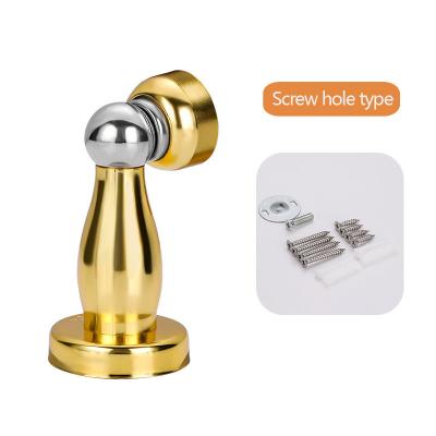 China Wholesale High Quality Durable Magnetic Card Door Frame Stainless Steel Door Stopper Adjustable Folding Shelf Bracket for sale