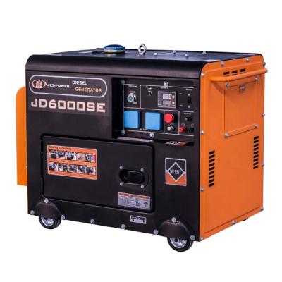 China Small Generator Supply Cheap Electric Power Silent Diesel Portable 5KVA Generators For Sale for sale